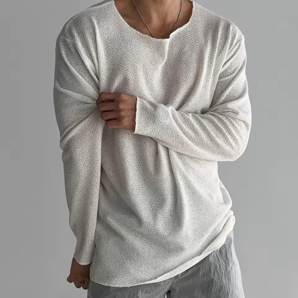 Knit Pullover Long Sleeve - Image 3